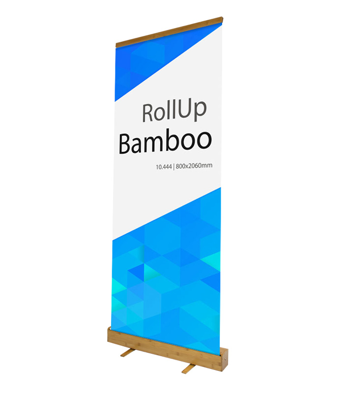Roll-Up Banner Stylish Bamboo